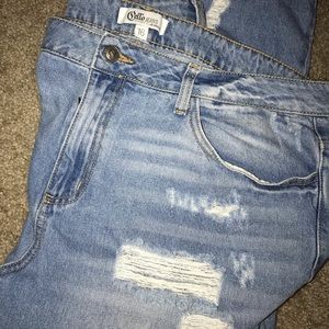 Cello Distressed Ripped Jeans